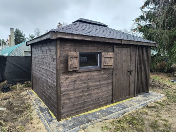 Domek Narzędziowego Świerk z Drewutnią - obrazek 77