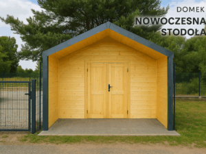 Domek ogrodowy "Nowoczesna Stodoła"