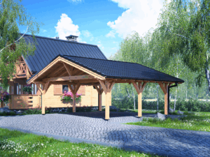 Wiata Texas Dwustanowiskowa